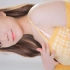 [4K/Look Book] JJiee -粉色开衫与浅黄格纹裙 230315