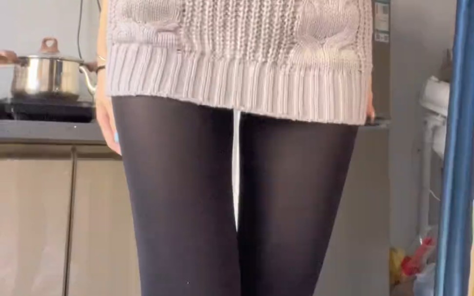 Thick Black Aesthetic Pantyhose