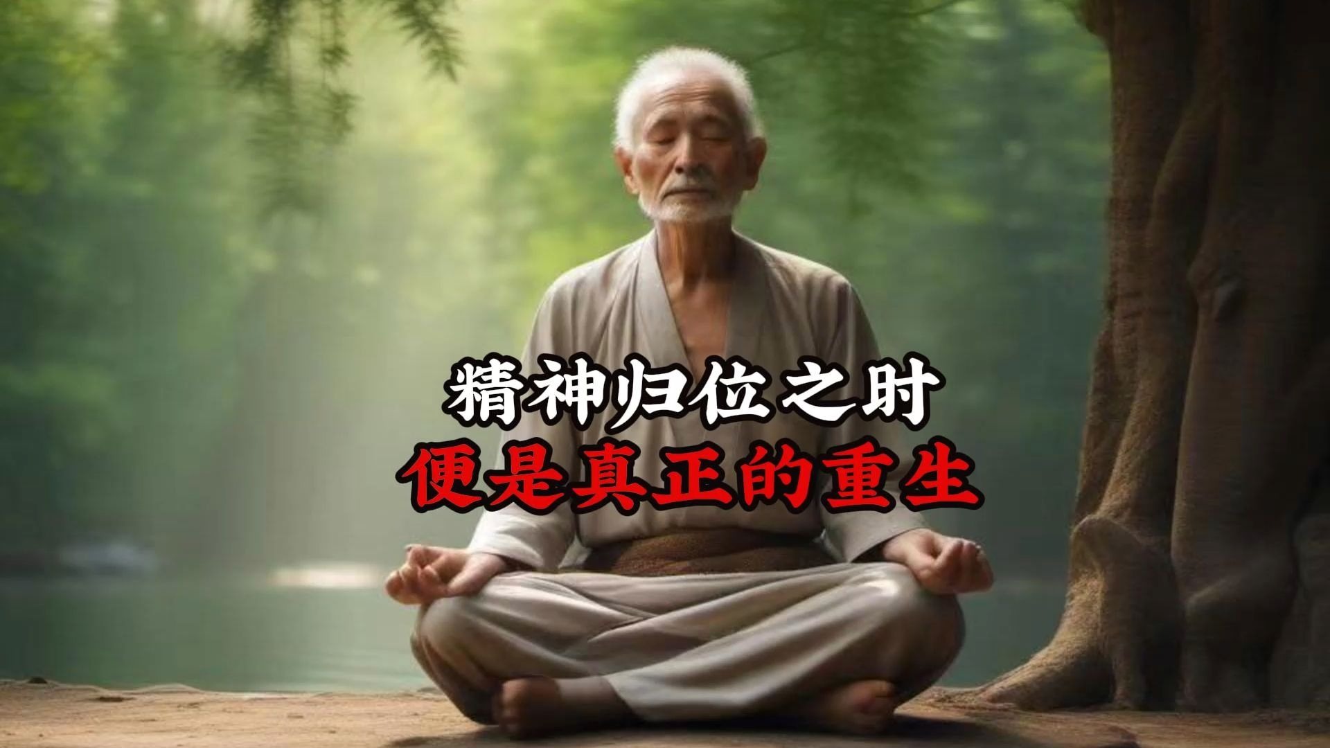 精神的归位，才是真正觉醒的开始，人的一生最重要的任务就是找到自己，回到你原本的轨道上。