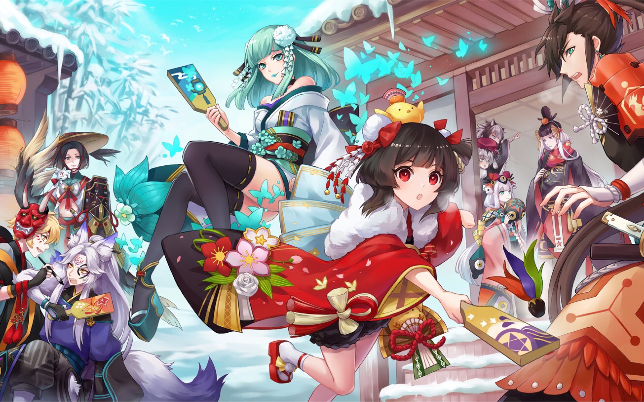 【真声拟】阴阳师女声线式神全员精分(一人多役高能)_哔哩哔哩_bili