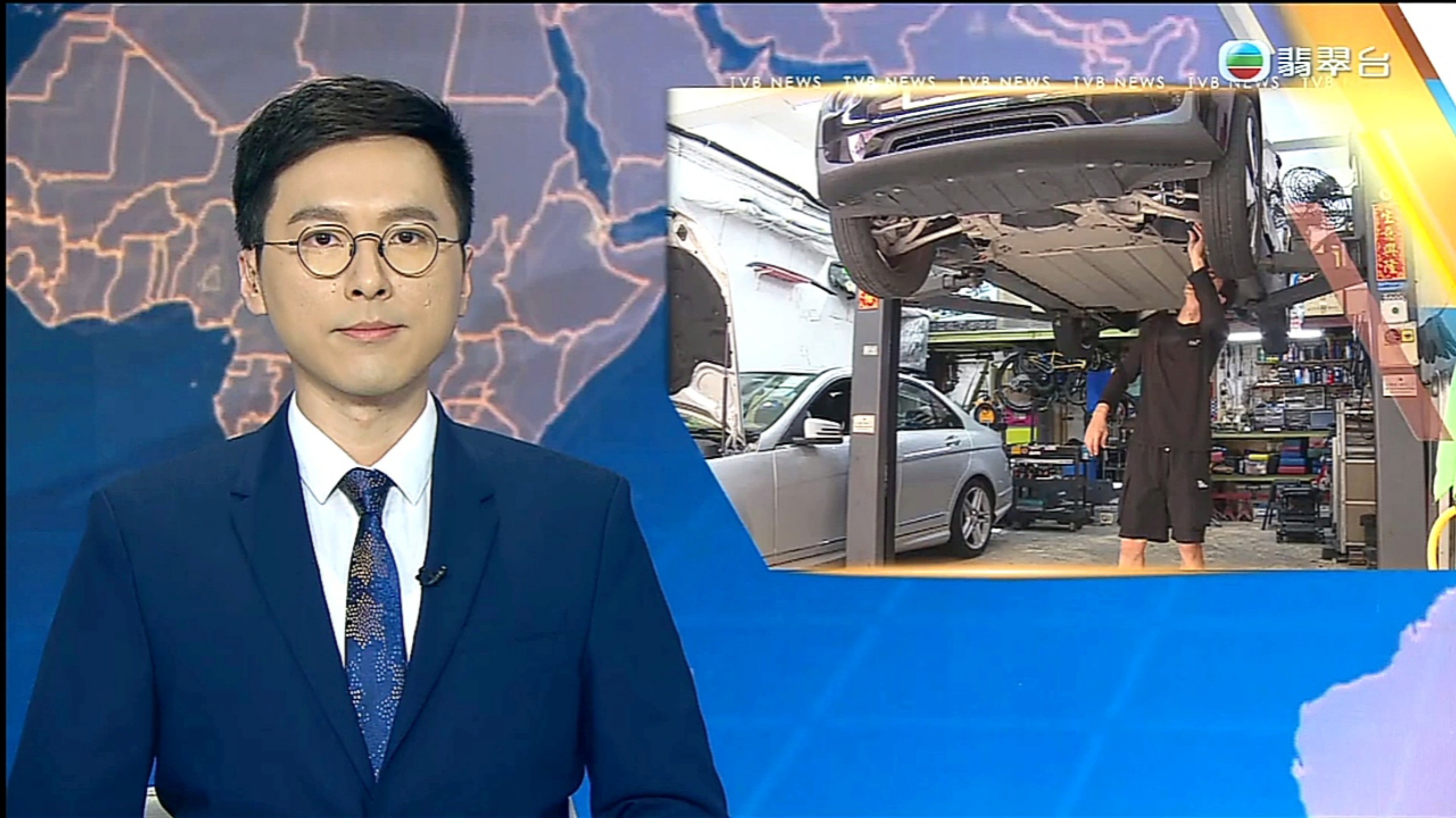 【TVB翡翠台】六点半新闻:港府鼓励新能源汽车 但有业界指现时更换电池服务差不多垄断今价格高企，有立法议员建议参考内地做法放宽市场