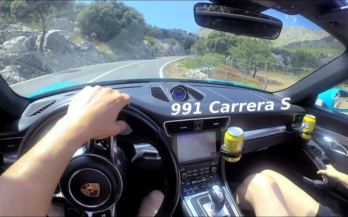 【第一视角】保时捷 911 carrera s卡雷拉 s 山路驾驶体验/风景优美