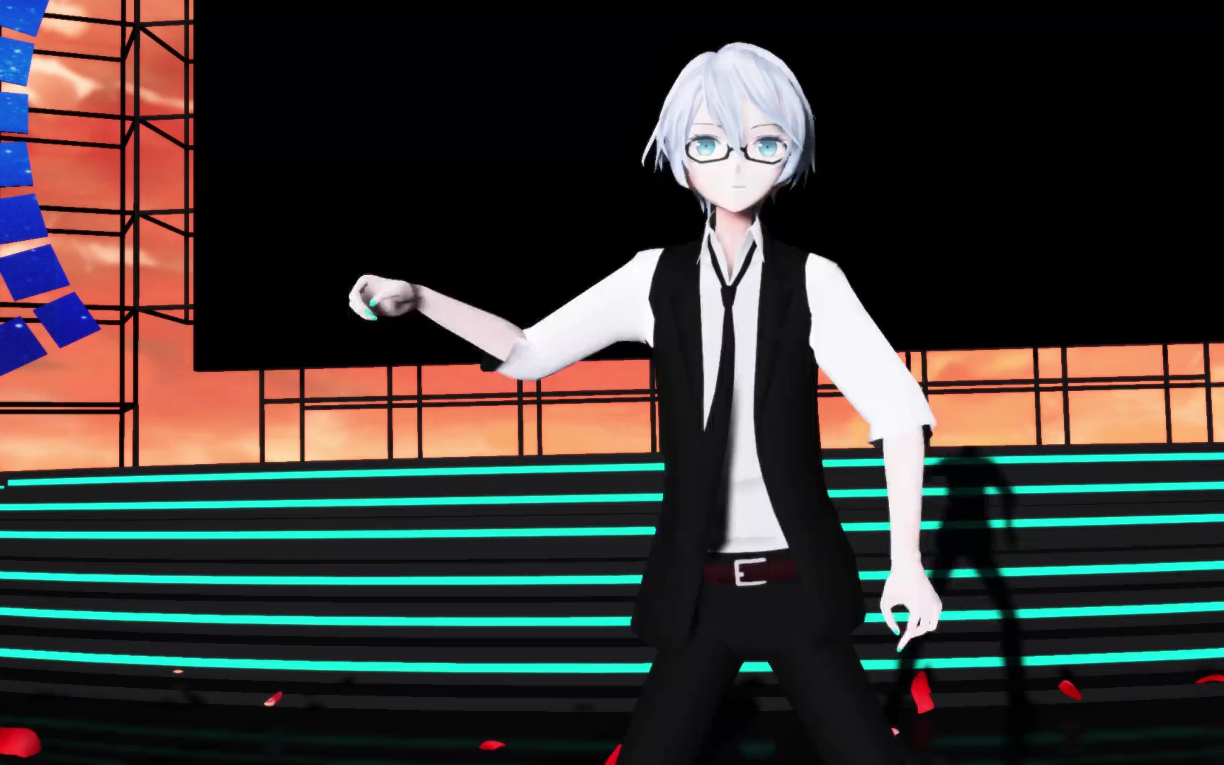 【言和mmd】中枪舞第一弹,表白酷帅炸屏的言和