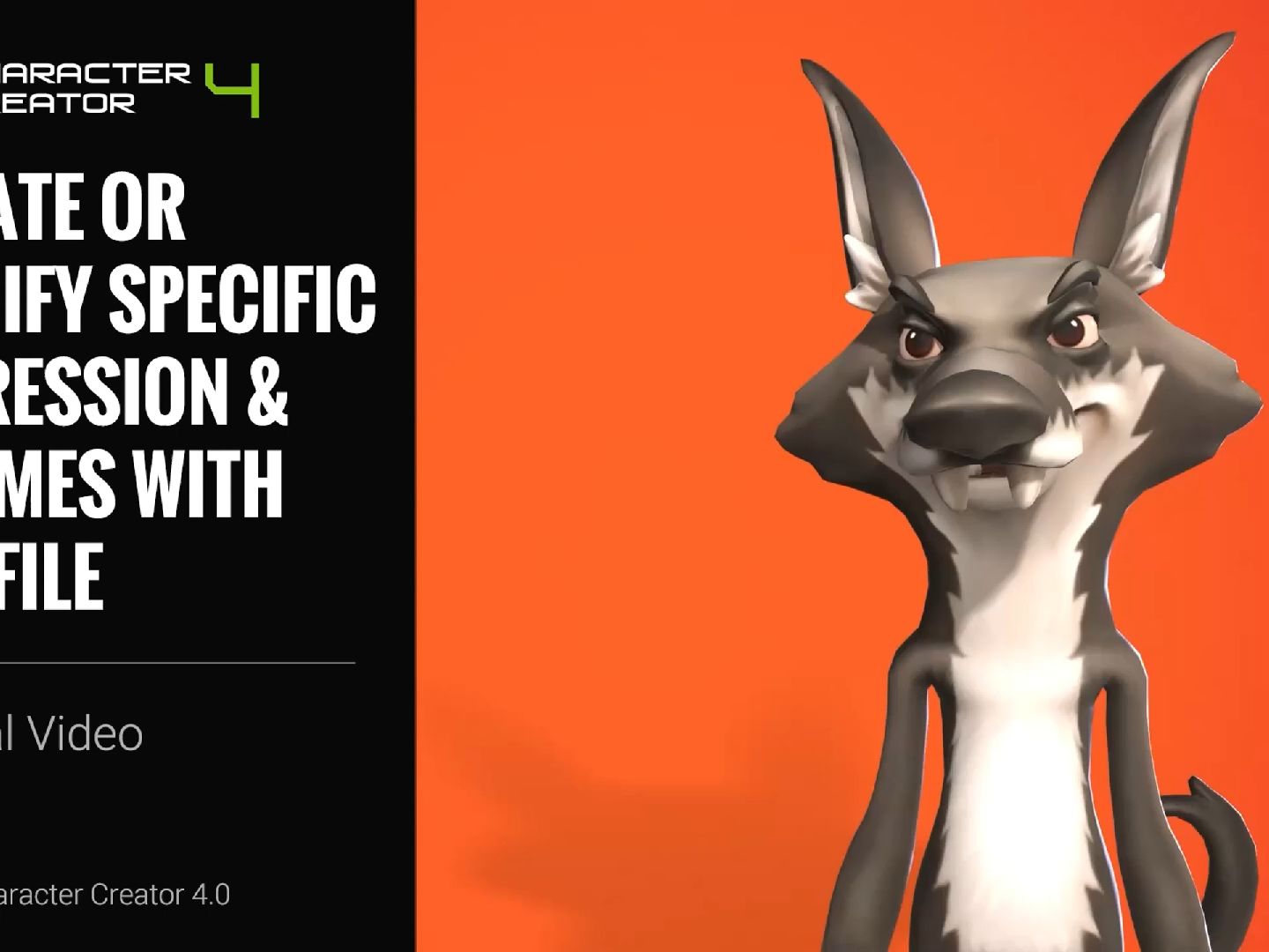 31 - CC4教程 - 创建或修改特定表情或口形（Viseme）使用OBJ文件