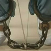 14岁少女杀人，戴脚镣接受采访