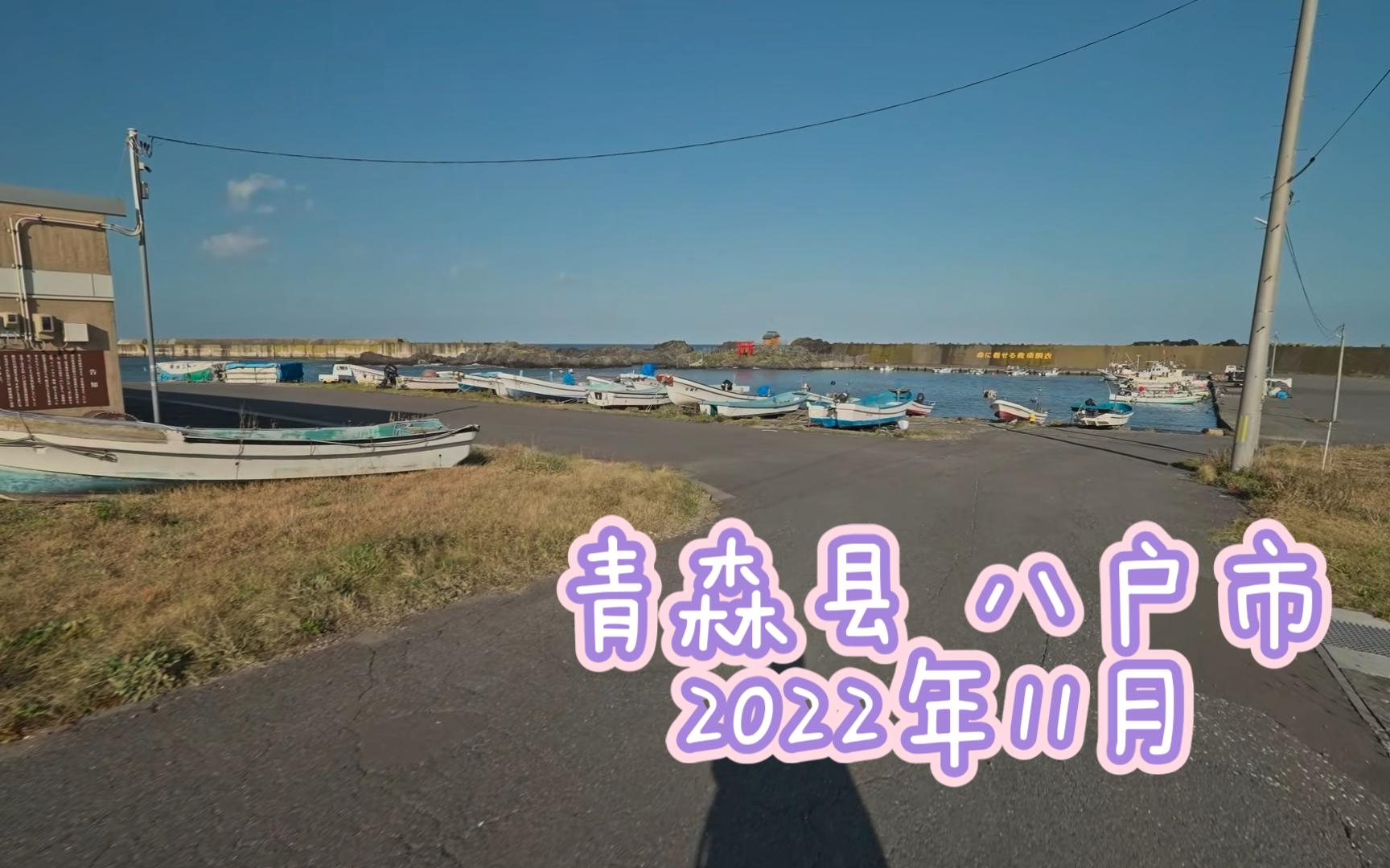 【日本超清街景】青森县 八户市 2022年11月哔哩哔哩