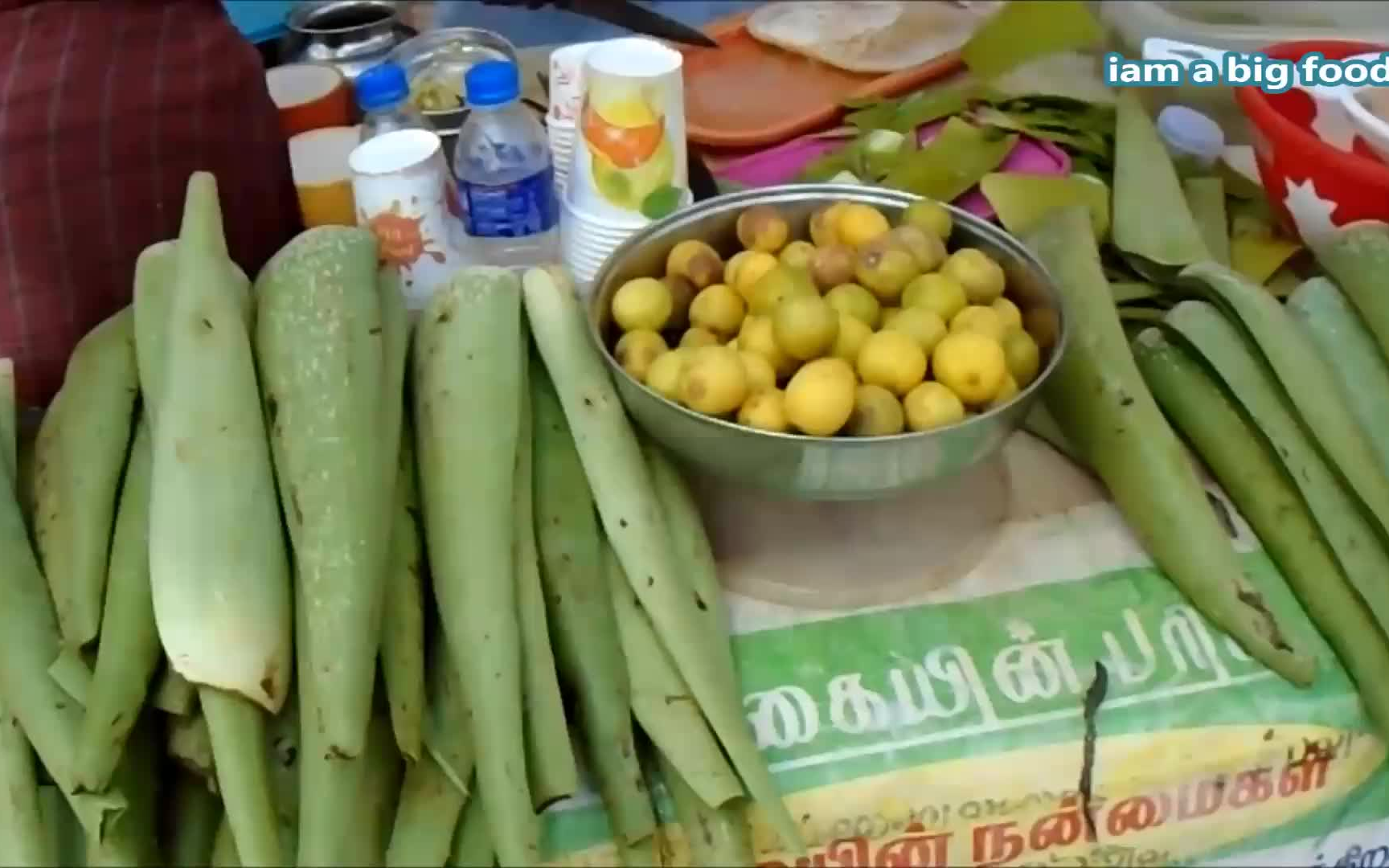 【鲜榨芦荟汁】印度街头美食