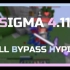 SIGMA 4.11 STILL BYPASS HYPIXEL LOL ( SPEED, AUTOBLOCK, SCAF