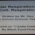 【某生物老师】Cell Respiration 细胞呼吸之歌 -- 我的生物不可能这么洗脑