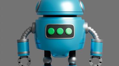 【<em class="keyword">3DSMAX</em>建模】从零开始建模一个卡通机器人模型！3dmax新手建模布线卡线技巧，3dmax入门基础教学