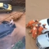 直击山西晋城暴雨：多地内涝街道成河 车被激流冲走 消防紧急救援