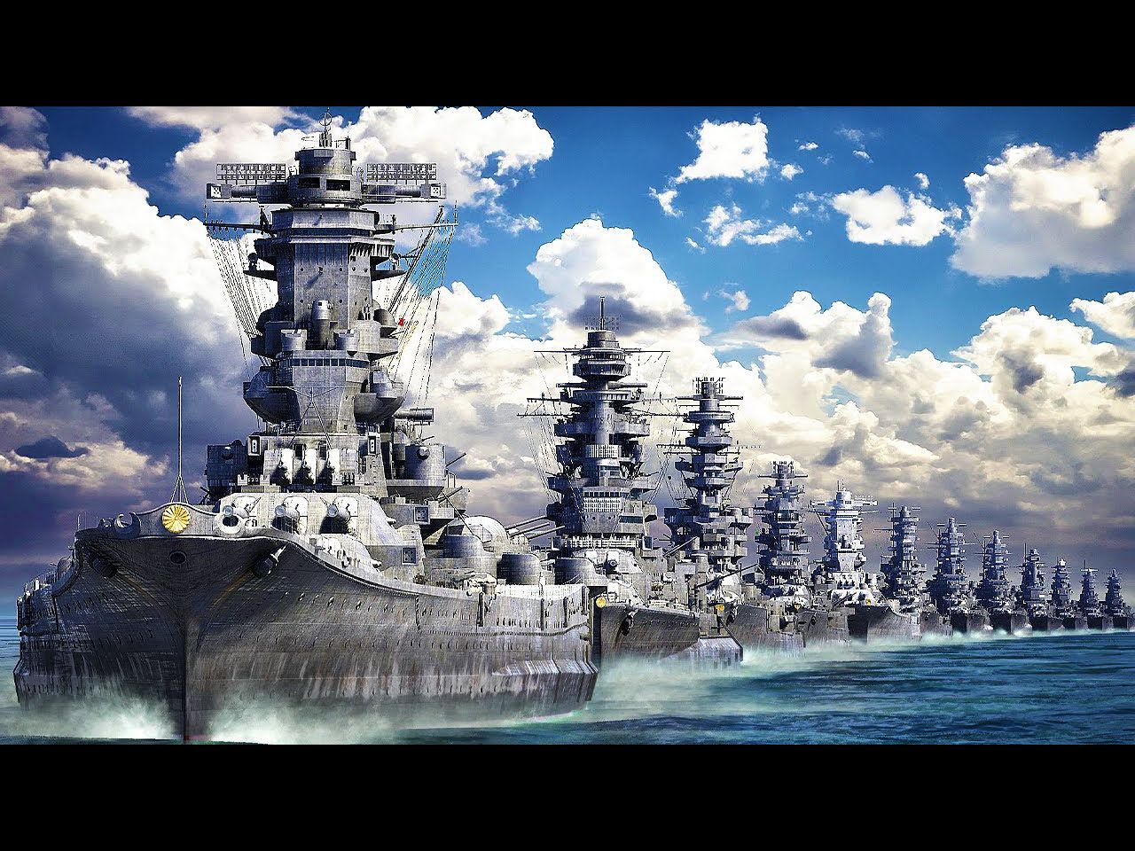 【中字】日本的12艘战列舰都经历了怎样的外观变化？【宮間めさの】