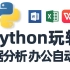 零基础入门，搞定职场需求！【Python数据分析，Excel教程】稳稳拿捏工作效率~