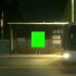 绿幕抠像手机剪辑视频素材公交车站台户外广告