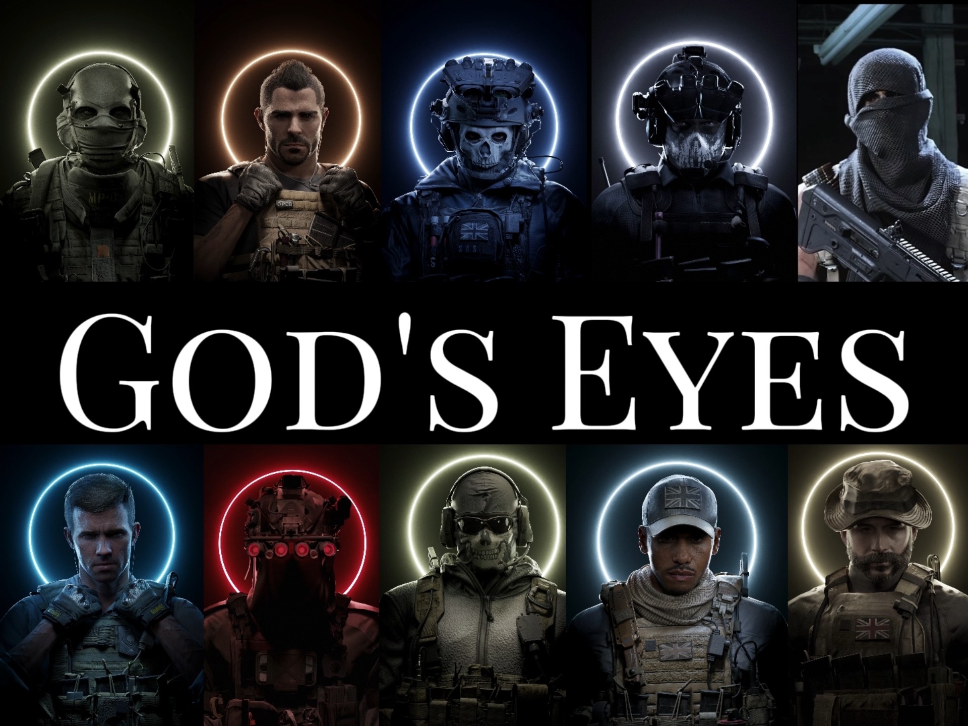 cod群像 10人翻唱 God's Eyes