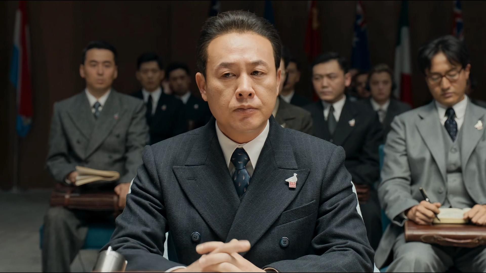 《志愿军》张颂文在联合国演讲霸气场面，红色影视配音素材