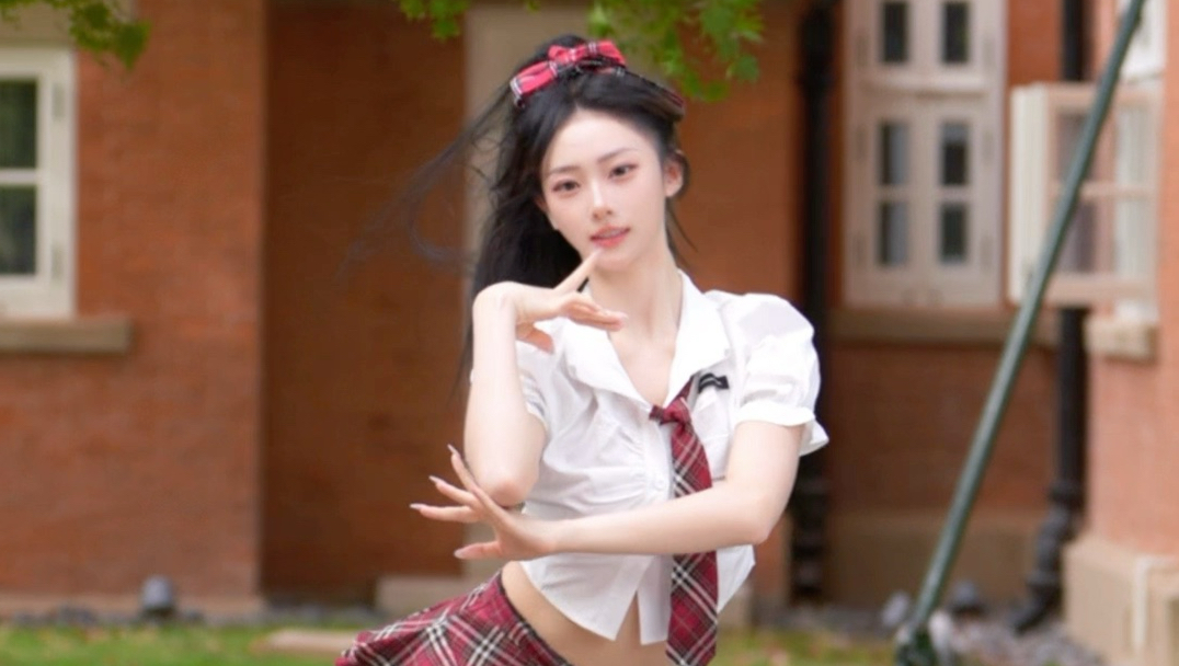 迎着台风跳舞～
