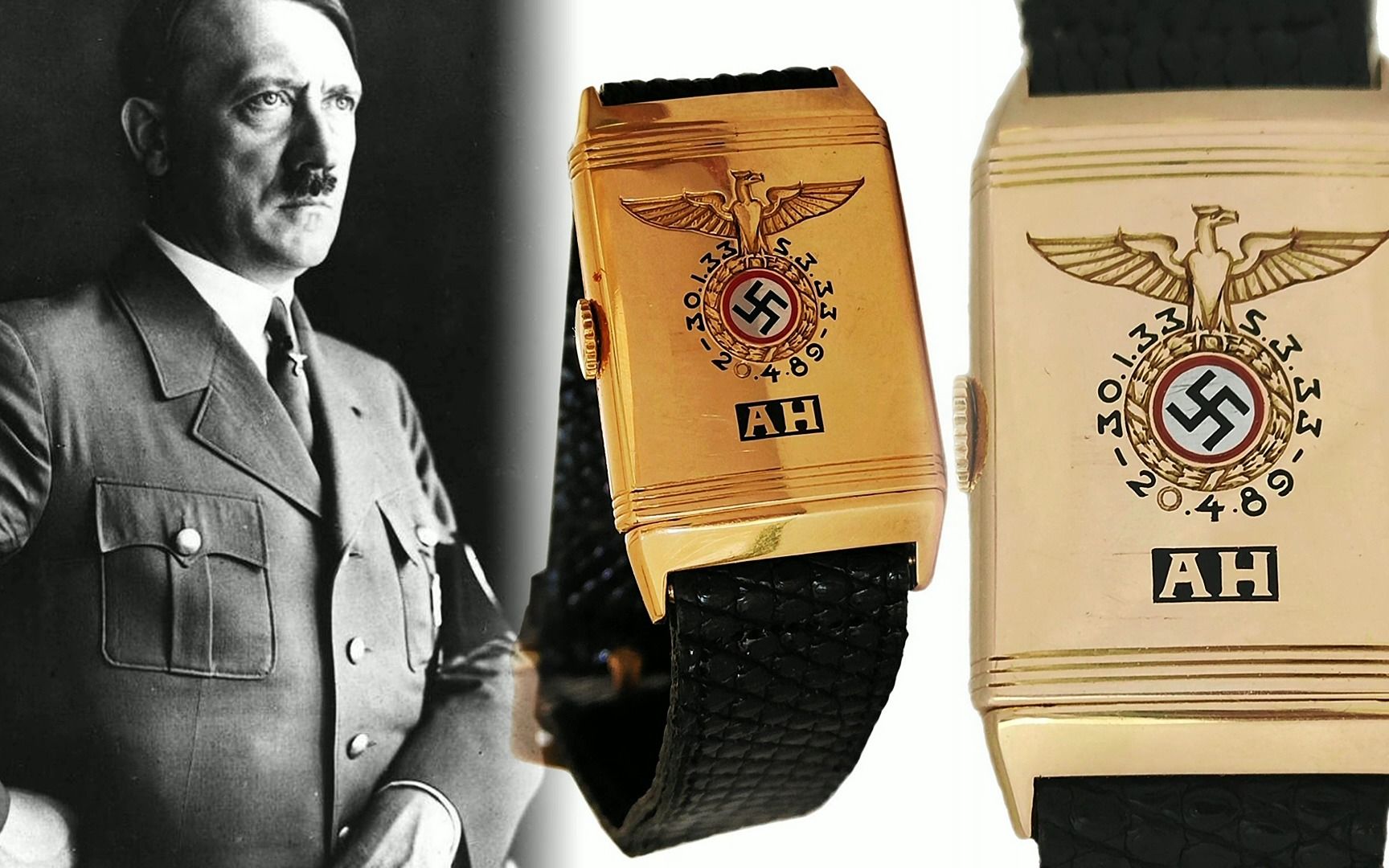 希特勒也戴过积家翻转系列腕表？