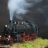 【场景技巧】HOBBY BOSS 德国 BR86 蒸汽重机车 加灯 全涂装 场景制作