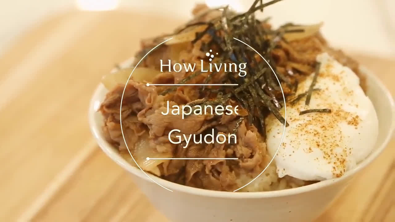 【快速料理】日本平民美食 和风寿喜烧牛丼 japanese sukiyaki gyudon