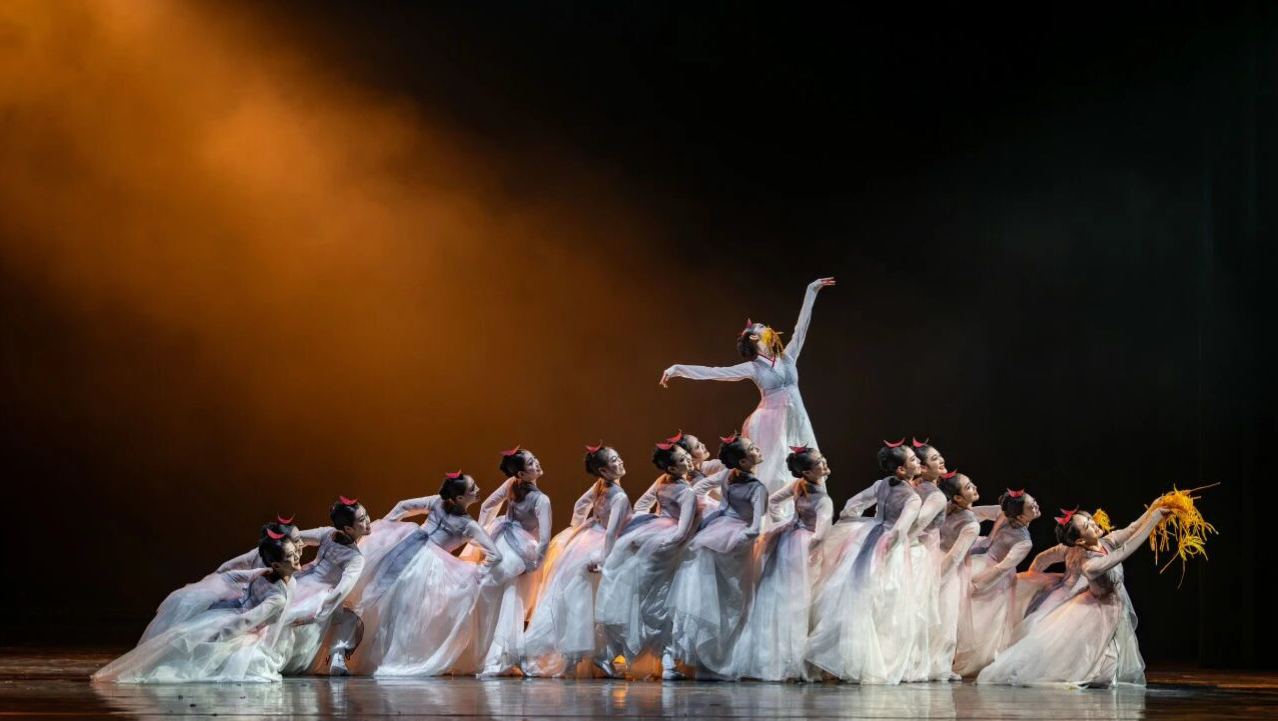 《鹤穗呈祥》第十五届荷花奖民族民间舞 朝鲜族女子群舞