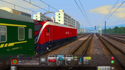 模拟火车旗舰站|K978次-西宁-齐齐哈尔|兰青线|河口南至兰州
