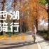 【骑行】杭州西湖景区骑行，灵隐寺出发-梅灵路-杨公堤一圈25KM，景色美极了！