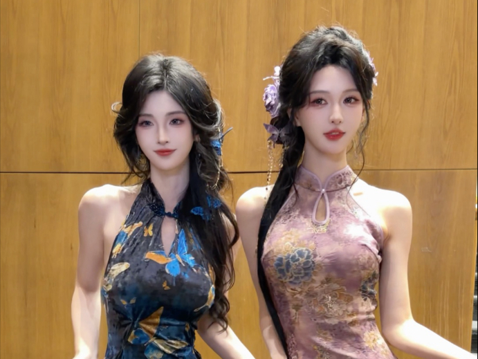 蓝色和紫色果然很有韵味