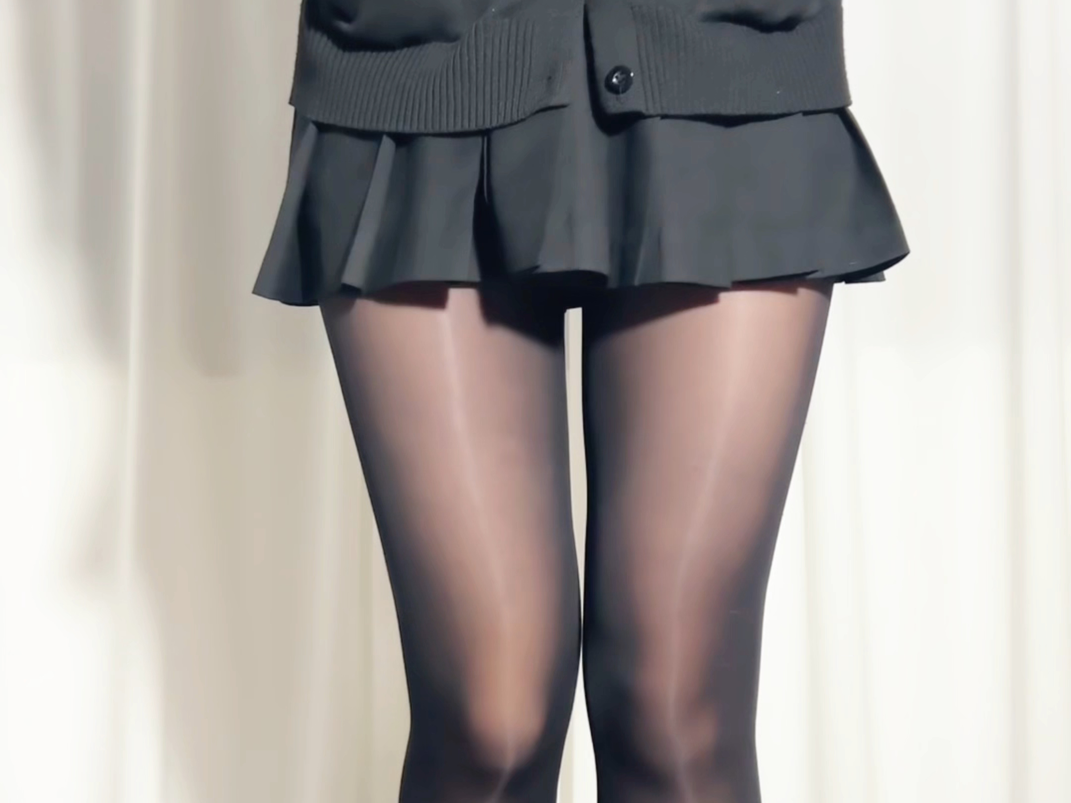 不愧是jk 美起来毫无压力 涞觅「暗夜」