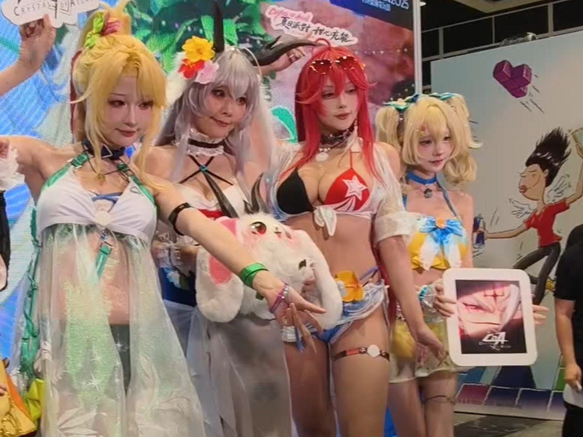 Hong Kong acg snapshot ~ Date Cake Small Justice Nangong Dr. Ban in Jingkuo Booth