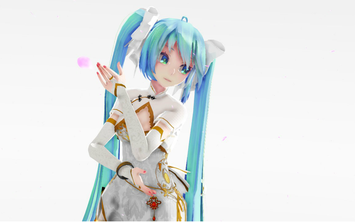 【mmd】旗袍miku 极楽浄土——略略略