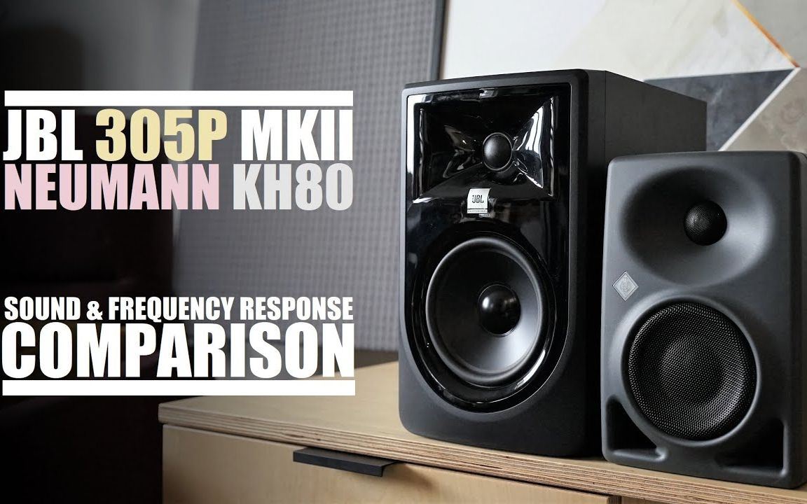纽曼KH80 DSP vs JBL 305P MKII_哔哩哔哩 