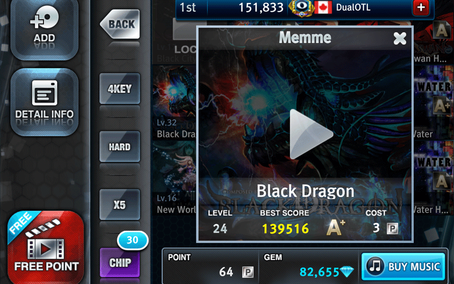 【1080P/60FPS】O2JamU Blackdragon 4k HD by Detus丶九尾狐