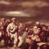 水墨中国风延安颂视频背景素材战争爱国八路军红军视频背景素材