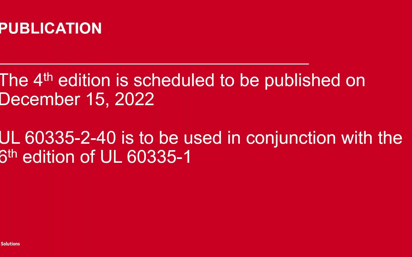 UL 60335-2-40空调、除湿机第4版培训_UL