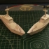 【折纸教程】驱逐舰，一张方形纸纯折，立体舰体，火炮，桅杆，驾驶台。