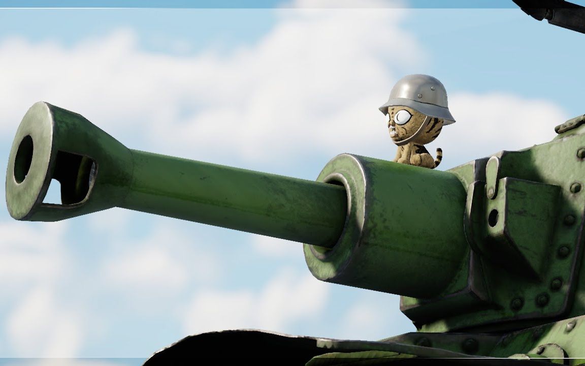 【战争雷霆】当你带着海军炮去打坦克时会发生什么? | 短十二厘自行炮 #PhlyDaily 陆战历史
