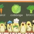 【蔬菜的英语名称】Vegetable Song Songs for kids
