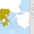 马其顿王国（亚历山大帝国）的历史版图变迁 每年