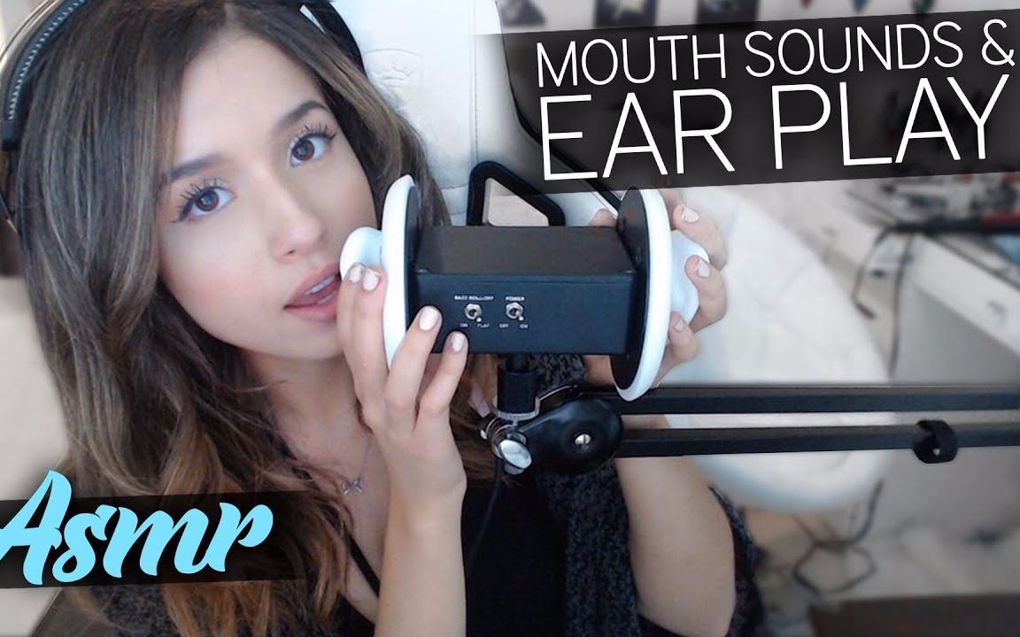 【poki asmr】超萌小姐姐口腔音和耳朵玩弄-)