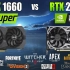 GTX 1660 Super vs RTX 2060  显卡游戏性能测试对比（1080P分辨率，CPU为i9-9900K