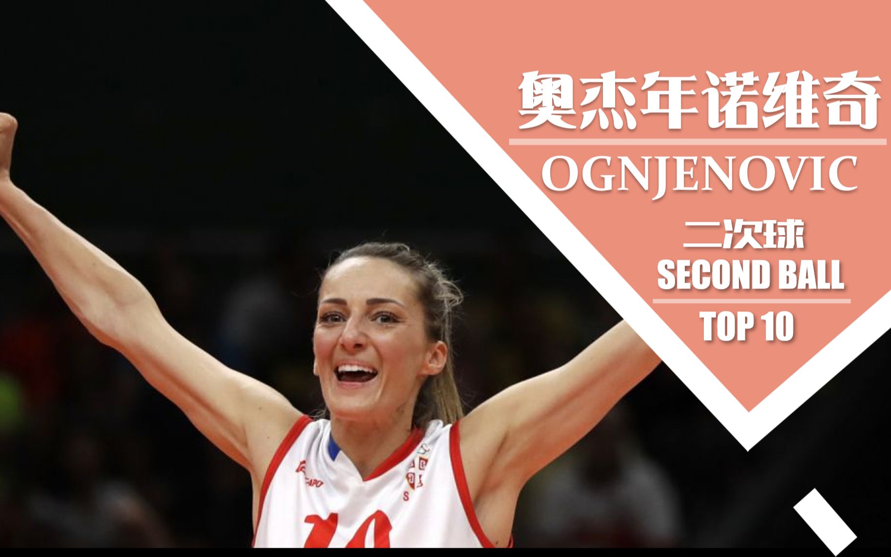 Maja Ognjenovic 玛雅 奥格涅诺维奇(奥杰年诺维奇)|二次球十佳球哔哩哔哩bilibili