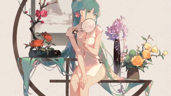 【动态壁纸】初音韶华哔哩哔哩bilibili