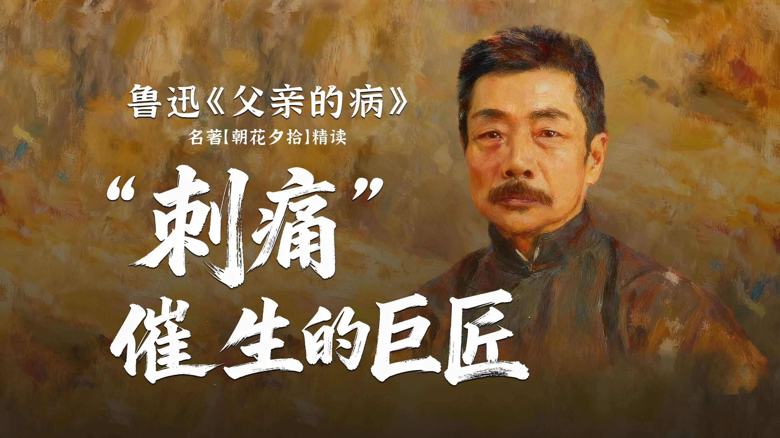 【精读·朝花夕拾】鲁迅《父亲的病》｜刺痛催生的巨匠