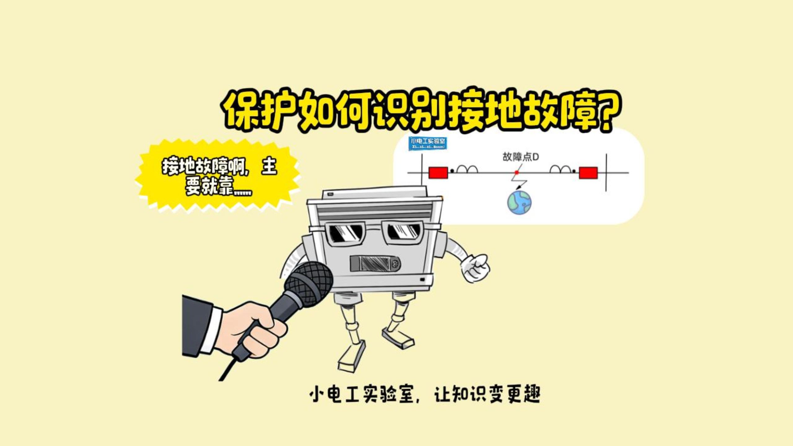 你知道保护是咋识别出接地故障的吗？