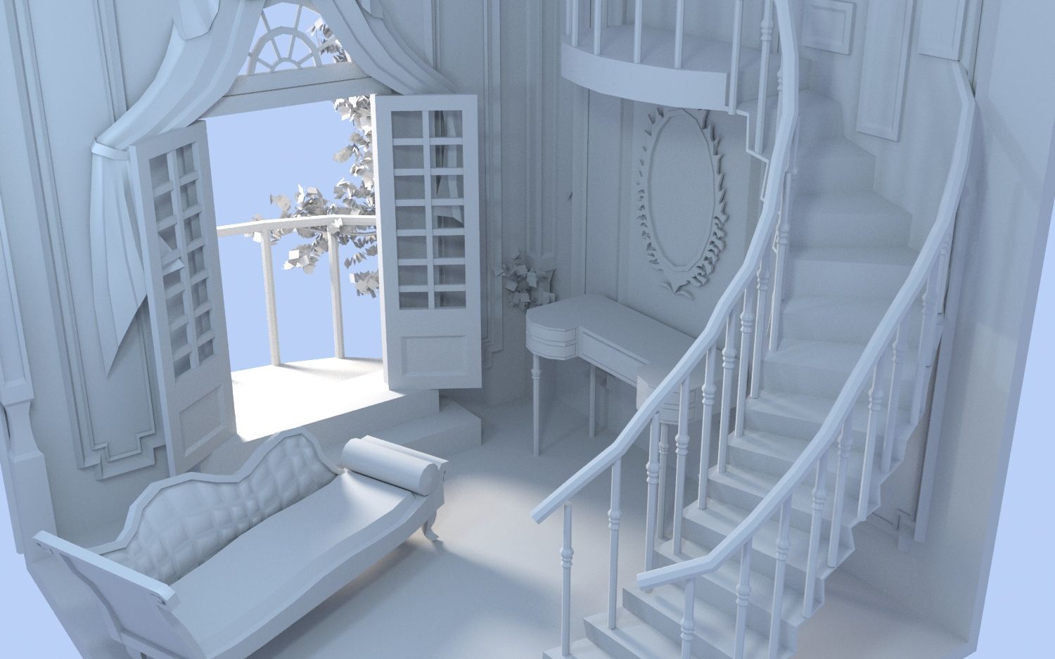 3DMAX房子建模:零基础场景模型建模思路技巧讲解_哔哩哔哩_bilibili