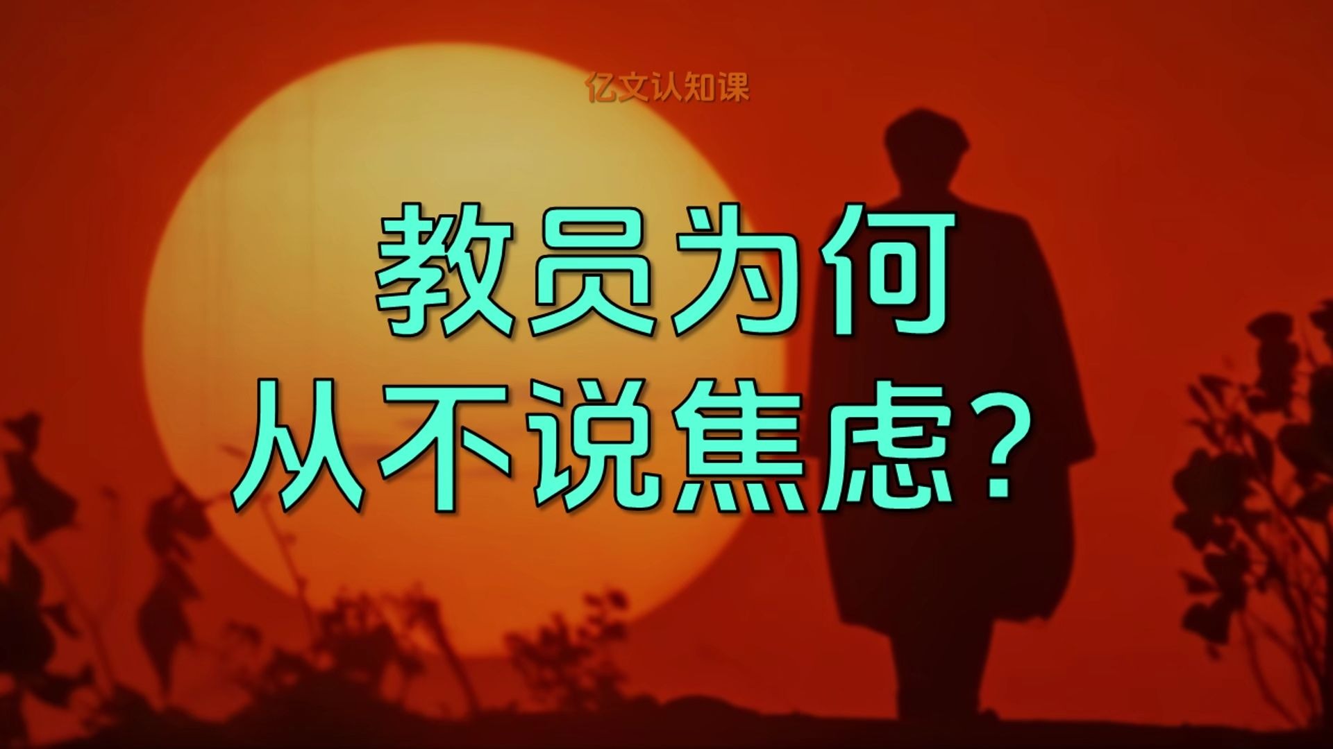 《毛选》，斩断焦虑的四把利剑！