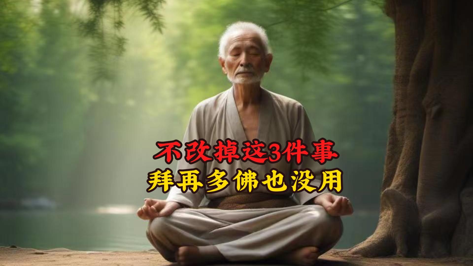 天天拜佛却诸事不顺？这篇文章戳破了"好人没好报"的最大谎言，原来福报都被这些习惯偷走了
