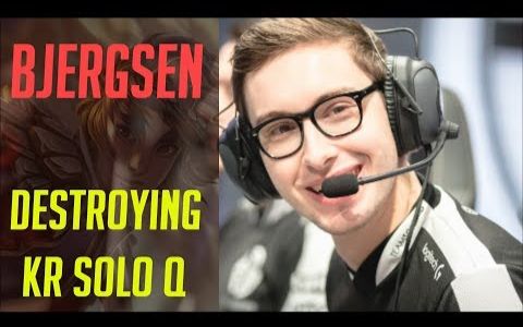 Bjergsen 韩服精彩操作集锦#1  Worlds 2017  League of Legends哔哩哔哩bilibili