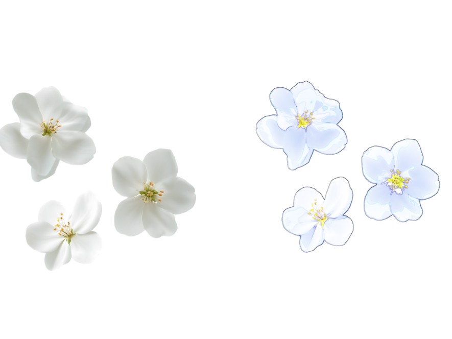 sai2照片转插画风教程，不用ps